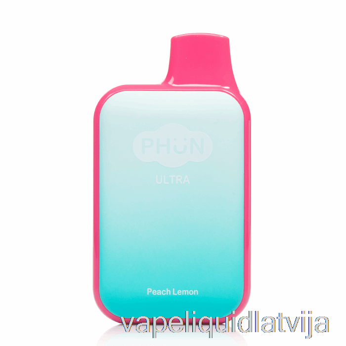 Phun Ultra 6000 Vienreizējās Lietošanas Persiku Citronu Vape šķidrums